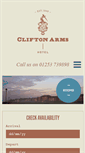 Mobile Screenshot of cliftonarmslytham.com